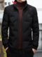 Red Dragonfly down Jacket Men's Winter New Thickened Warm Stand Collar Top Trendy Casual Lightweight Jacket for Men