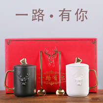 Pro-wedding gifts for couples newlyweds engagement gifts girlfriends sisters high-end couples cups couples