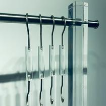 Clothing Store Hook Upper Wall S Hook Golden Acrylic type creative single long upscale decorative hanging clothes hanging