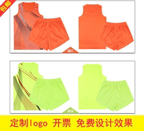 Track and field suit suit mens and womens track and field training suit than 11 team uniform running suit couple models custom track and field suit class suit