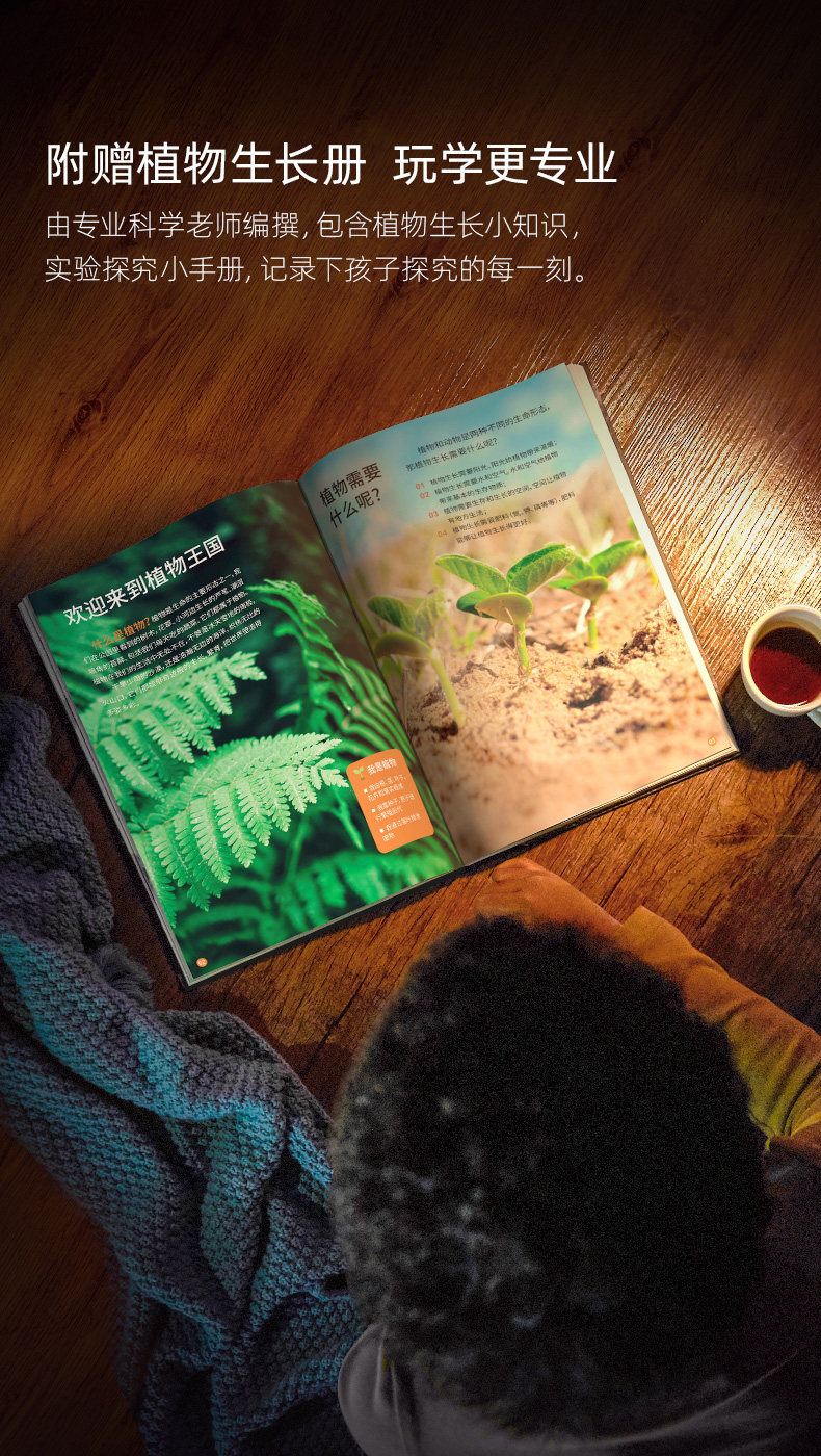 【中國直郵】Science can科學罐頭 孟德爾培育艙兒童種植小盆栽迷你立體植物盆觀察盒
