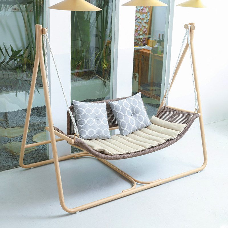 Outdoor Swing SWING Lift Chair Balcony Garden Hammock home Double Swing Set Beds Small Courtyard Outdoor Rocking Chair for Rocking Chair Patio