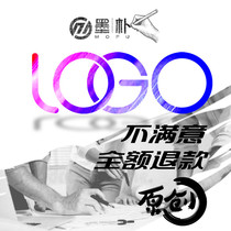 logo design original registered trademark design enterprise company brand antique ink ink icon VI font shop