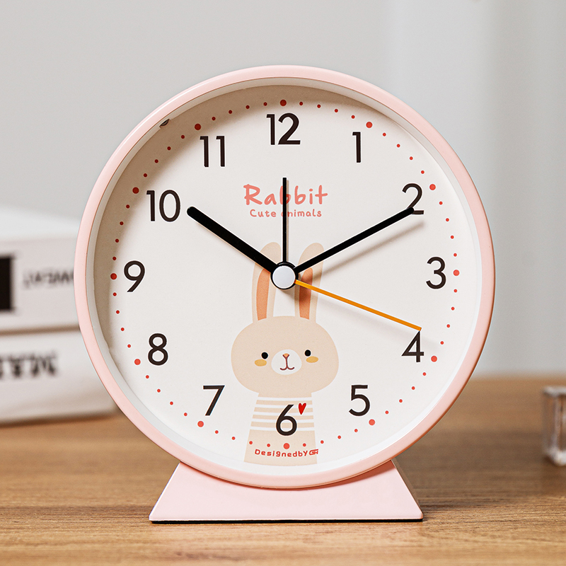 Alarm clock Students private bed-up Divine Instrumental Alarm Clock Children Boy Girl Bedroom Bedside Table Hour Clock Alarm Bells-Taobao