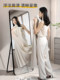Full-Length Mirror for Dressing, Floor-Standing Mirror for Home Use, Simple Wall-Mounted Mirror, Trendy Girls' Bedroom Makeup Mirror, Wall-Mounted Fitting Mirror