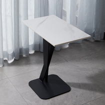 2021 new Italian light luxury rock board small coffee table Office sofa side a few small apartments simple modern Nordic ins