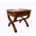 Louis Allen ánh sáng mới phong cách sang trọng góc bàn bên bàn cà phê bàn ​​cà phê gỗ rắn bàn vuông bàn trà nội thất phòng khách - Bàn trà Bàn trà