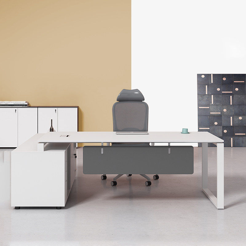 Desk Boss Table Minimalist Modern Office Chairs Portfolio Office Furniture President Table Single Manager Table