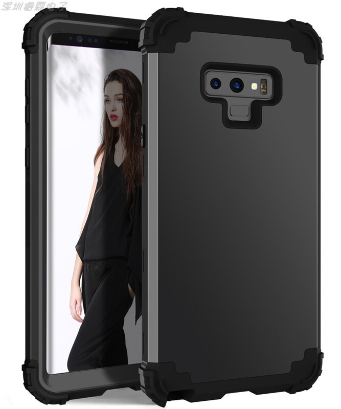 Suitable for Samsung Note9 Contrasting Color Silicone Four-Corner Full-Cover Anti-Fall Phone Case Matte Leather Oil Tpu Protective Cover Suitable for Samsung Note9 Contrasting Color Silicone Four-Corner Full-Cover Anti-Fall Phone Case Matte Leather Oil Tpu Protective Cover