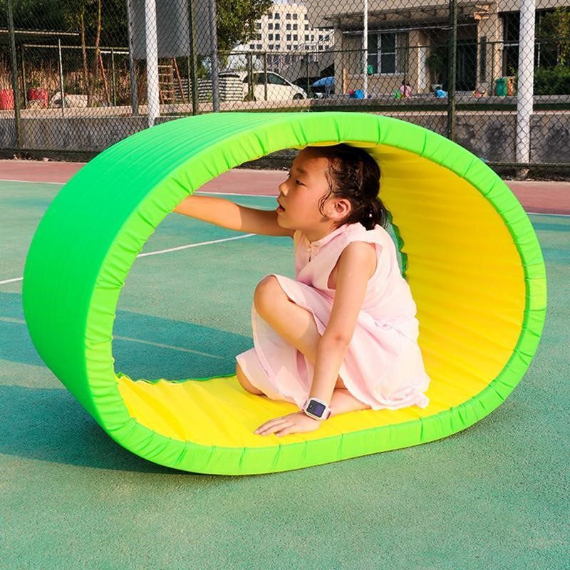 Crawling Sensory Integration Training Equipment Children's Physical Fitness Kindergarten Games Sports Activities Expand Sports Tank Outdoor Circle
