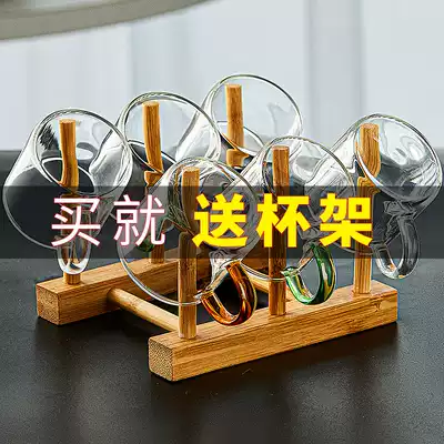 Tea set glass cup small teacup with set kung fu tea small set home teapot living room with 6 sets