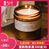 pfcandle scented candle co calms the nerves and helps sleep in the bedroom pf smoke-free fragrance 520 Valentines Day to send boys