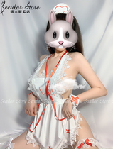 Full of my heartbeat Maid cross strap sexy cute sex suit temptation (fireworks shop)