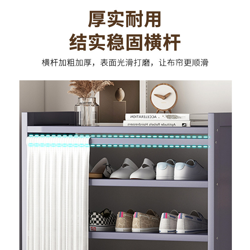 2025新款爆款！多层小窄简易鞋架，门口收纳神器，宿舍必备！-折叠-淘宝百科网