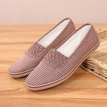 Lu Thai 2022 summer old Beijing cloth shoes middle-aged and elderly single shoes work shoes soft bottom casual slip-on womens shoes