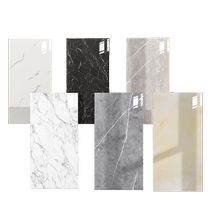 Imitation tile wall stickers self-adhesive aluminum-plastic panel wall panels shop decoration plaid wallpaper kitchen bathroom waterproof stickers