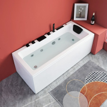 Chauffage Thermostatique Chauffage acrylique intelligent Jupe de bain Page daccueil Petit Ménage Type de ménage Surf Square Bath Tub