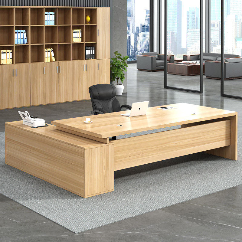 Boss Desk Executive Desk Manager Large Banquet Simple Modern Single Computer Desk Portfolio
