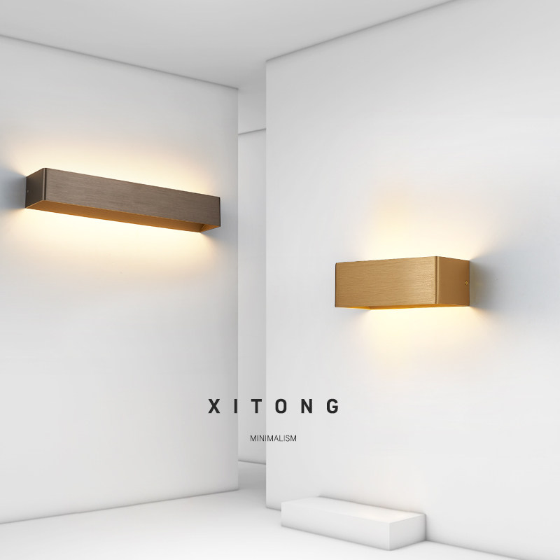 Wall lights modern Nordic living room bedhead wallLightsToilet Background wall lamp