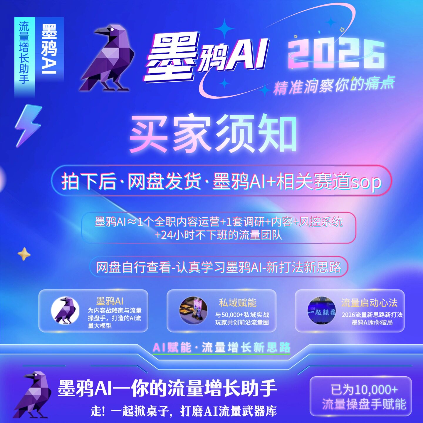 如何利用墨鸦AI提升身心灵赛道的流量运营和内容创作?