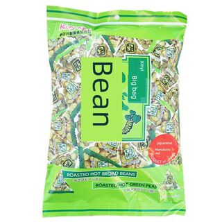 包邮现货日本零食品春日井大包膨化芥末J味豆蚕豆青豆混合芥末味