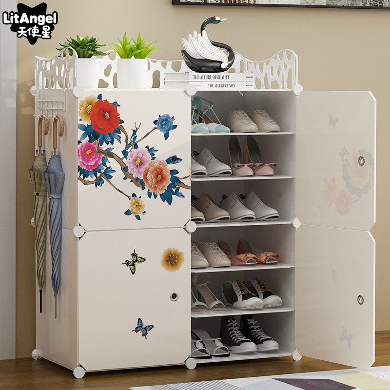 Shoe rack Sub-shelve Home Dust-proof Easy Shoe cabinet Economy Type of residence Entrance Door Containing Room Good-looking Cabinet