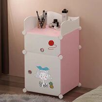 Dresser Bedroom small storage cabinet integrated makeup bench modern minimalist rental house Teen Girl Light Lavish Make-up Table