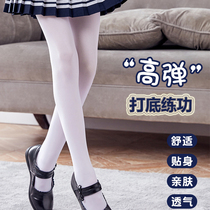 Childrens dance socks girls special dancing bottoming socks baby summer thin white stockings practice dance socks