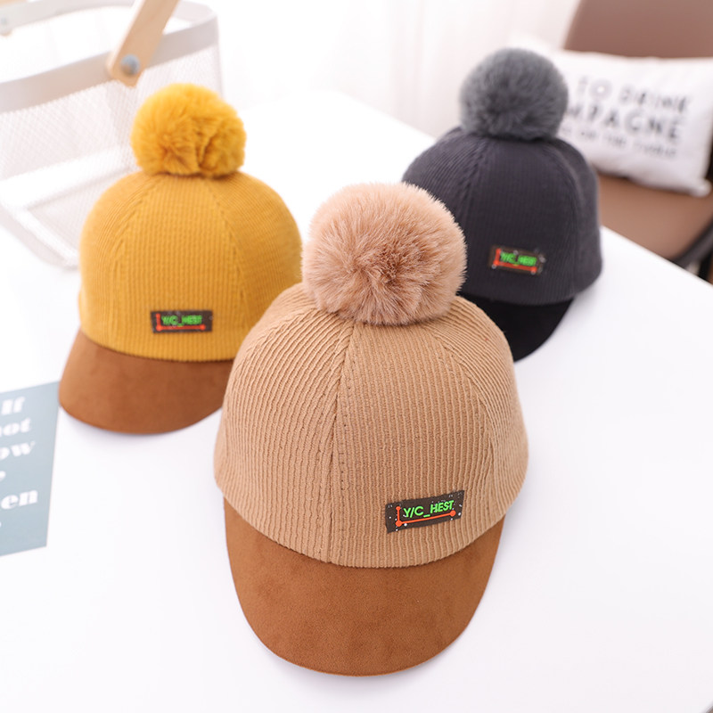 Baby Hat Spring and Autumn New Baseball Cap Baby Hat Cute Boy Duck Tongue Hat Children Autumn Winter Hat