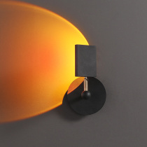 Sunset lamp wall lamp outdoor waterproof projection net red bedroom wall sunset lamp atmosphere decorative lamp photo