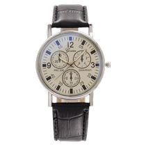 Blu-ray Korean fashion mens watch female student luminous simple trendy mens couple watch non-mechanical mens watch