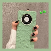 Tulan small crowdsourced irregular grain rag tea green applicable Huawei mate40 30 20pro mobile phone shell glory 30s advanced 9a 9a 20 10 tinfoil paper 9x 9xp
