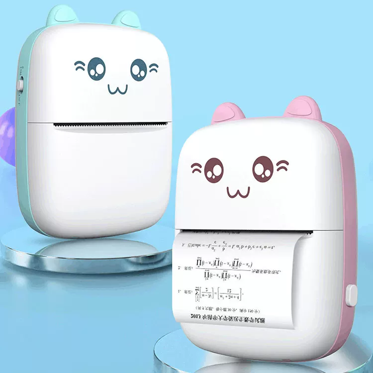Printer for students, small pocket smartphone, bluetooth