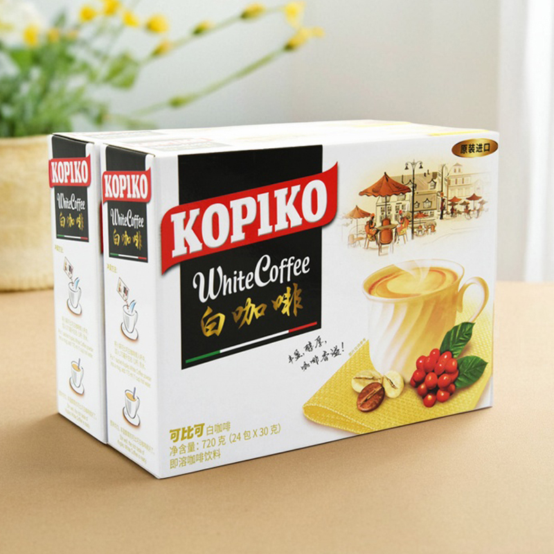 [48 Bags] Kopiko White Coffee Latte Cappuccino Mocha Combination Kopiko Instant Coffee