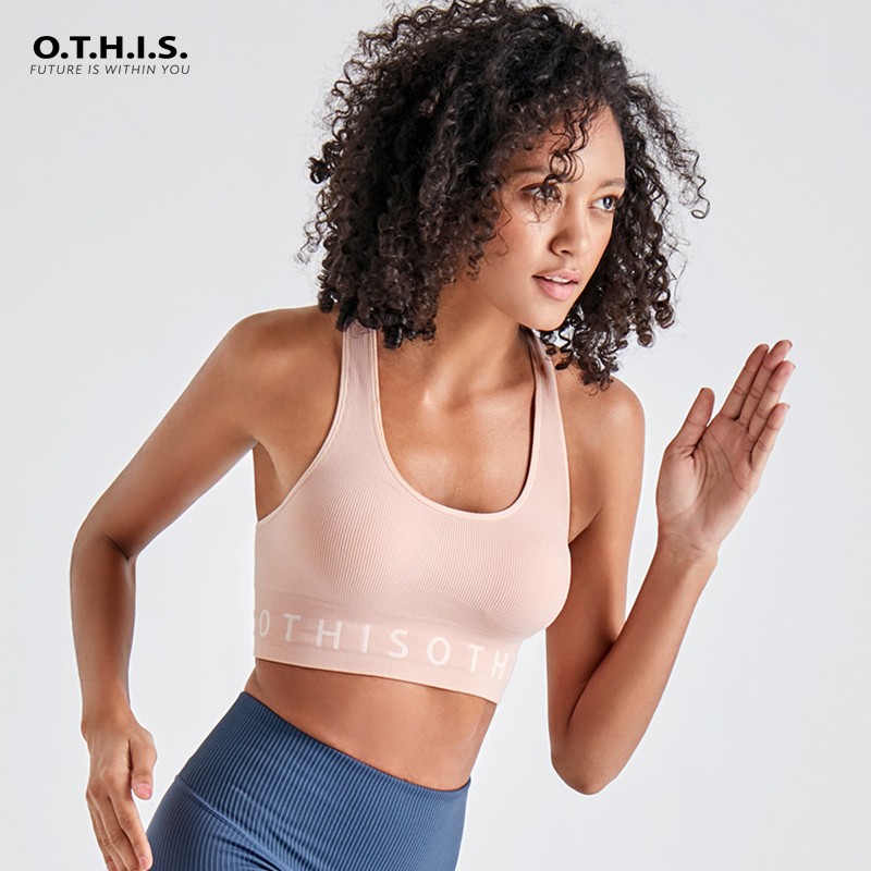 OTHIS fitness outside wear sweat absorption high intensity shockproof running gathering vest type yoga underwear sports bra bra