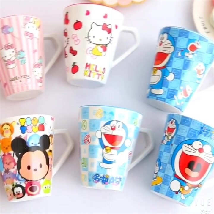 Tooth cup cute dormitory student cartoon girl creative portable with lid toothbrush cup set mouthwash cup thickened - Taobao