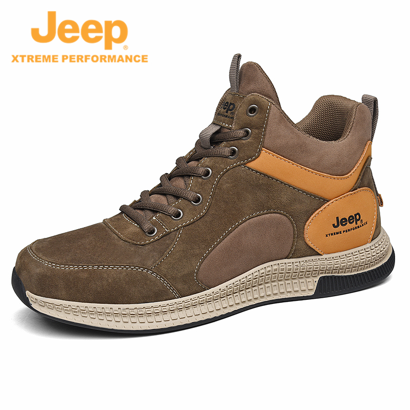 Kaqigaobang J031291148jeep jeep Men's Shoes summer Versatile man leisure time shoes male Fashion shoes genuine leather Hollow out reverent Mesh surface gym shoes