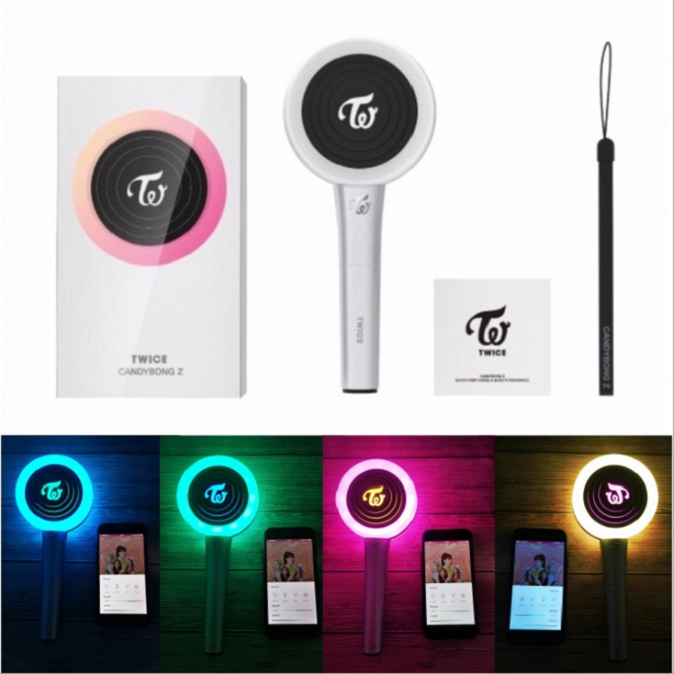 Twice 二代荧光棒candy Bong Z 棒棒糖手灯应援灯应援棒糖果灯 Twice 二代荧光棒candy Bong Z 棒棒糖手灯应援灯应援棒糖果灯