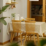 Японский стиль сплошной деревянный кресло с деревянным столом и стулом в доме