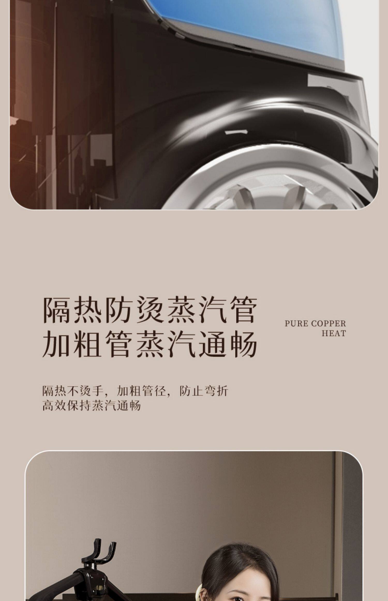 Пароочиститель 红心挂烫机ysh2713商用铜芯服装店专用蒸汽手持烫衣服大功率熨烫 Red