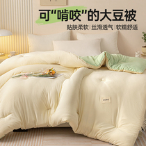 Soy fiber quilt winter quilt summer cool quilt thickened quilt core winter autumn and winter quilt double thickened warm quilt spring and autumn quilt
