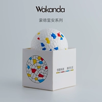 Wakanda Маленький белый шар Мондриан Сериал Собака Сличия игрушечный мяч Эластичность, кусая мяч, взаимодействуя с мячом, чтобы облегчить душное мяч