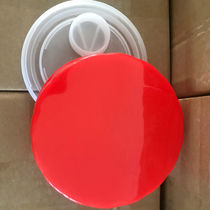 Glass bottle lid single sale glass bottle bubble bottle lid round Accessories red plastic thick pickle sealing cover