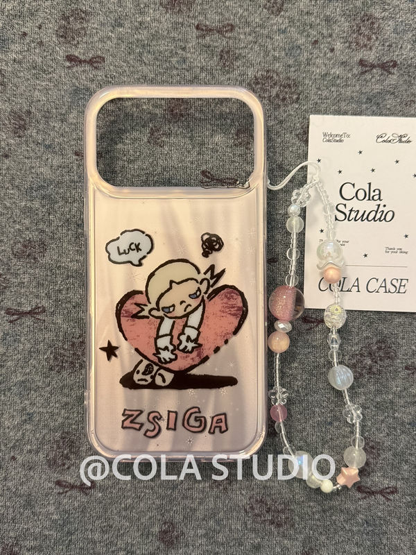 Let's Get a Case: Double-Layer Water Ripple Light Pink Heart Design Suitable for Gazi Sister, Compatible with Apple 17 Phone Case iPhone 16 Pro Max Let's Get a Case: Double-Layer Water Ripple Light Pink Heart Design Suitable for Gazi Sister, Compatible with Apple 17 Phone Case iPhone 16 Pro Max