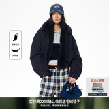 [Детский такой же стиль] REVAN Ruifan 2025, воротник из лисьего меха, маленькая европейская сумка, пуховик Parker, RL90501223