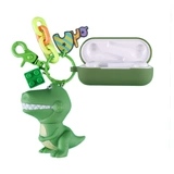 Honor, huawei, защитный чехол, беспроводные наушники, силиконовый мультяшный динозавр, подвеска, bluetooth