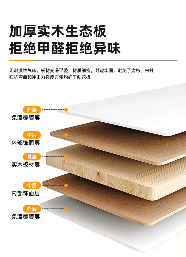 Угол стола 实木转角书桌家用学习书桌书架一体桌奶油风拐角洞洞板台式电脑桌