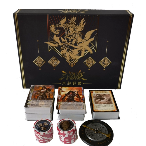 Подлинное три королевства убийство текст и туристическая карта доски Ranwu Tournuine Full Set Travel Board Standard Edition Пластиковое уплотнение