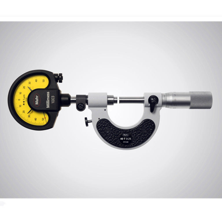 German Mahr with table micrometer Malwatch head can be replaced by minute card 40T 0-25 (4154000)