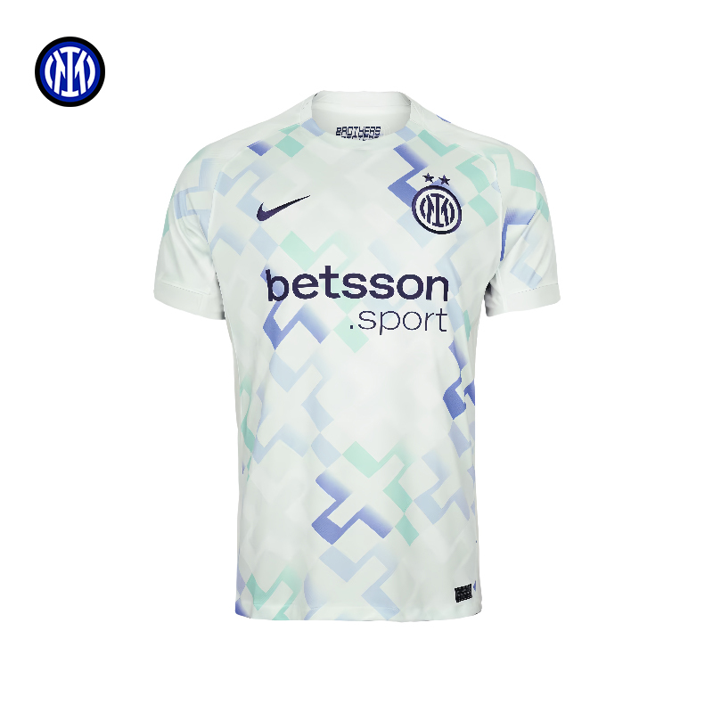 Inter Milan Football Club 25-26 Season Inter New Away Jersey [Fan Version] Football Uniform